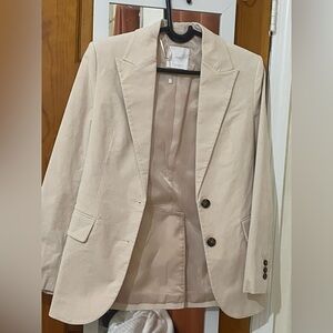 MANGO Corduroy Suit Jacket in XS